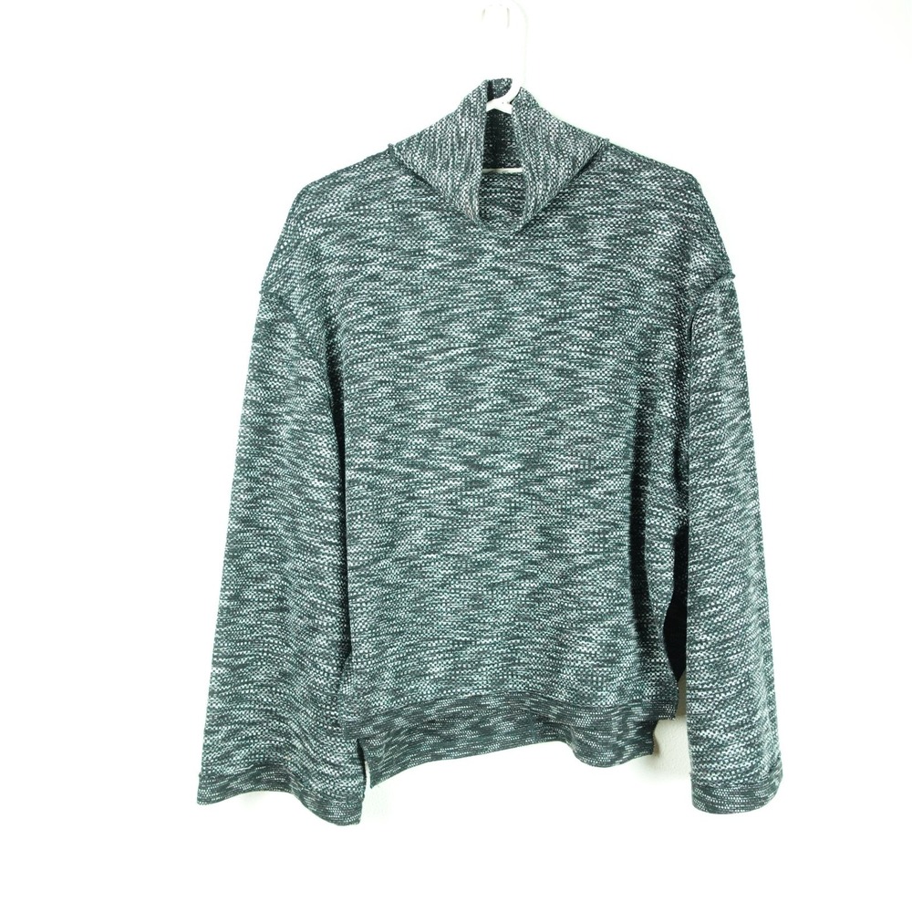 Free People Sweater Womens SZ S Turtleck Oversized Sunny Days Kimono Sleeve